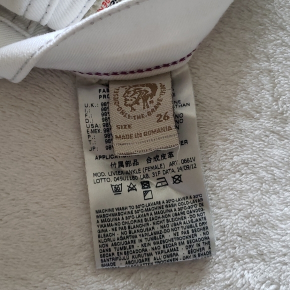 Diesel white Skinny Jeans - Picture 6 of 6